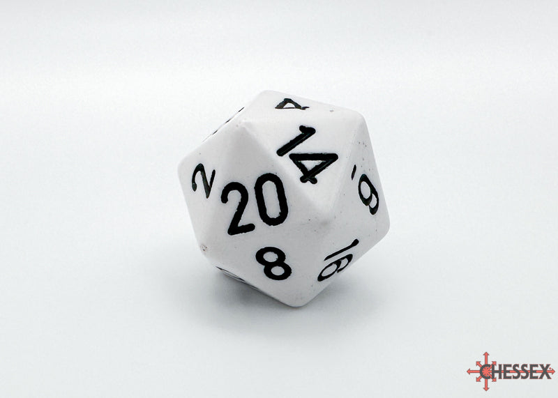 Nostalgia Opaque GM & Beginner Player Polyhedral 7-Dice Set