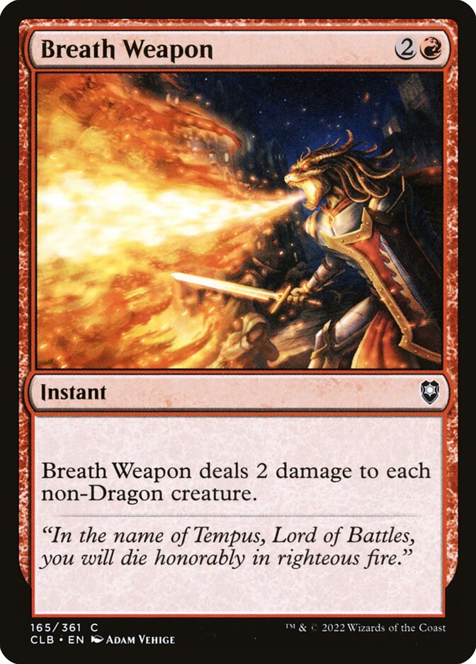 Breath Weapon - CLB 165