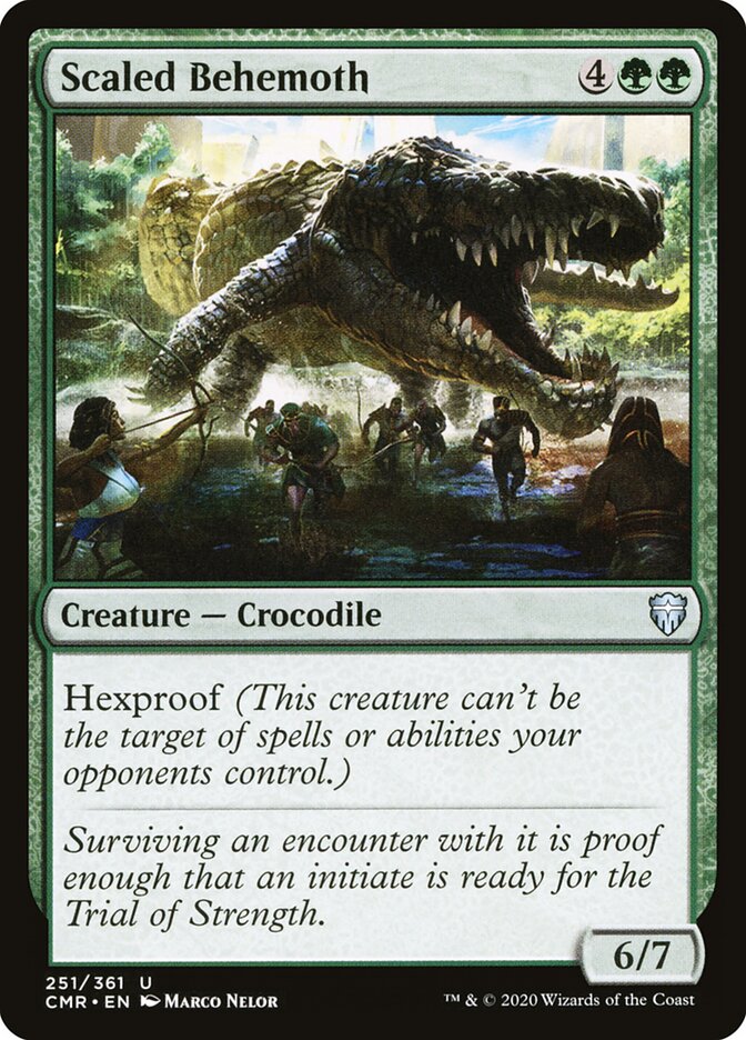 Scaled Behemoth - Commander Legends 251 (Foil)