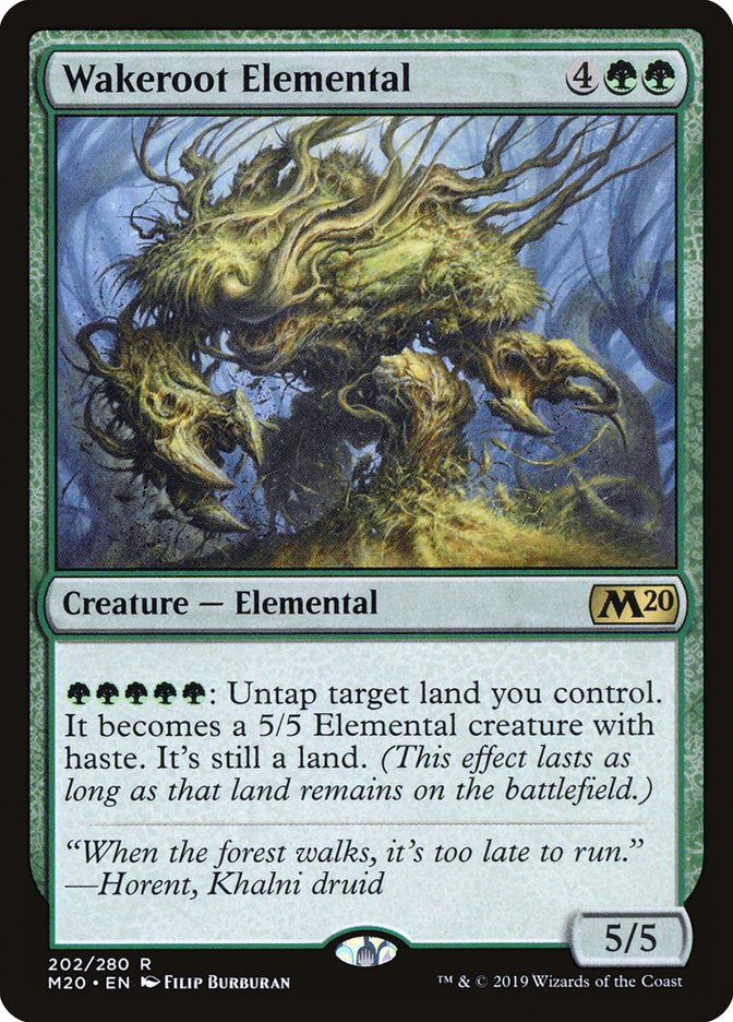 Wakeroot Elemental - Core Set 2020 202