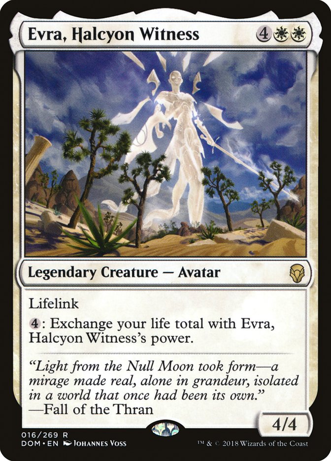 Evra, Halcyon Witness - DOM 16
