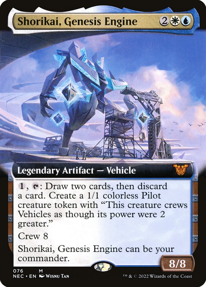 Shorikai, Genesis Engine - Neon Dynasty Commander 76