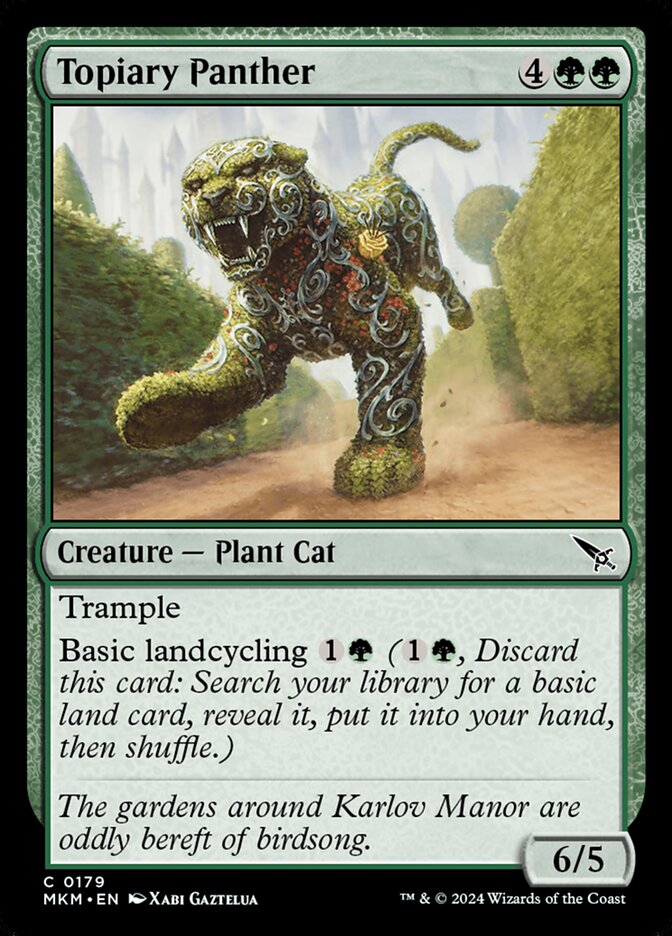 Topiary Panther - Murders at Karlov Manor 179