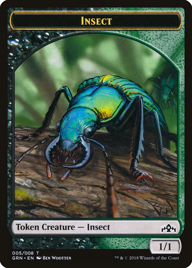 Insect - Guilds of Ravnica Tokens 5