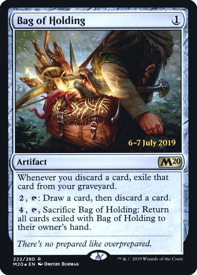 Bag of Holding - Core Set 2020 Promos 222s (Foil)