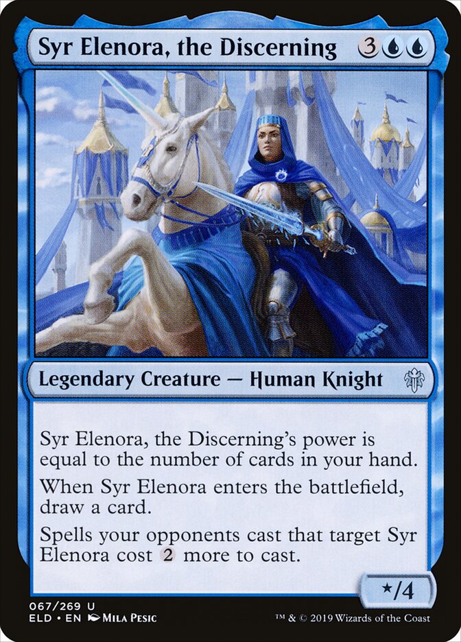 Syr Elenora, the Discerning - Throne of Eldraine 67 (Foil)