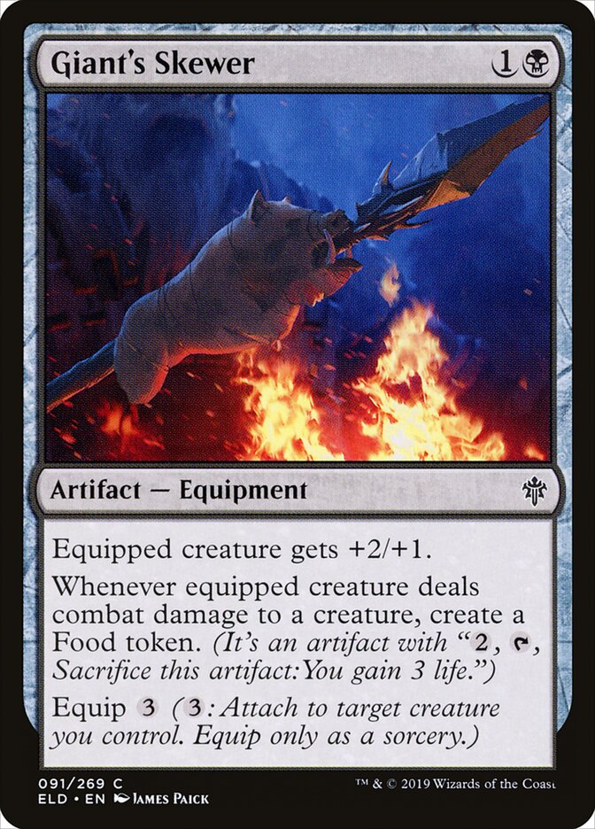 Giant's Skewer - Throne of Eldraine 91 (Foil)