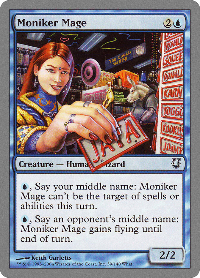 Moniker Mage - Unhinged 39