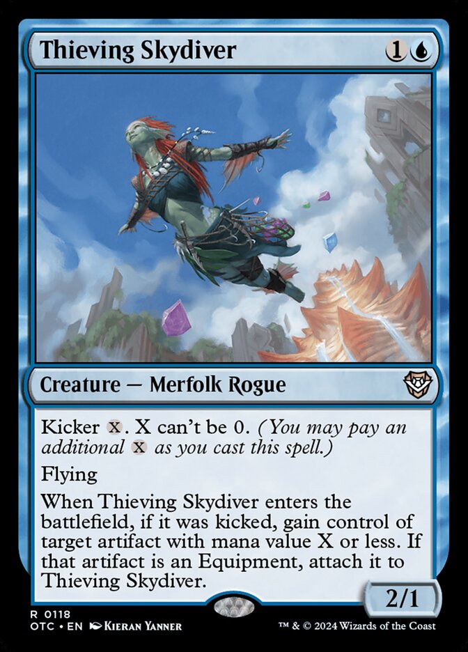 Thieving Skydiver - OTC 118