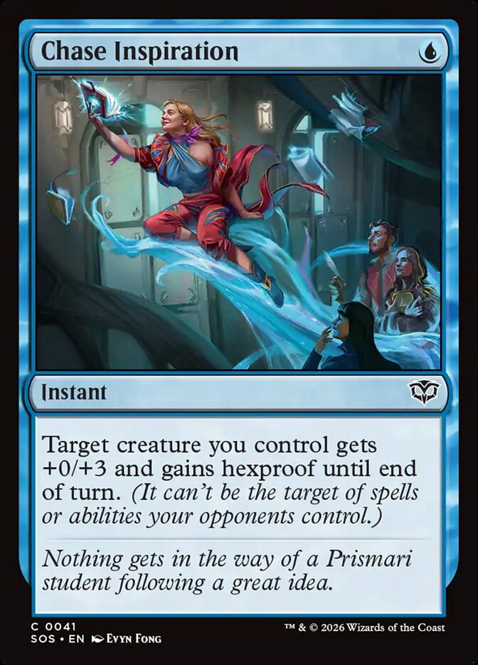 Chase Inspiration - Secrets of Strixhaven 41 (Foil)