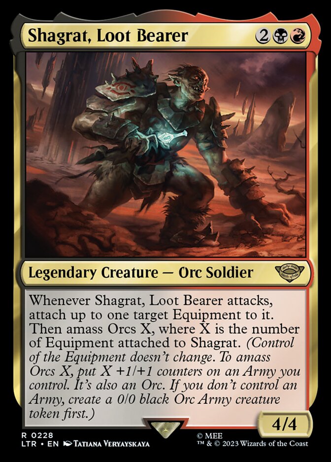 Shagrat, Loot Bearer - LTR 228 (Foil)