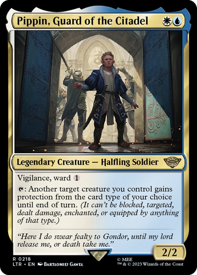 Pippin, Guard of the Citadel - LTR 218