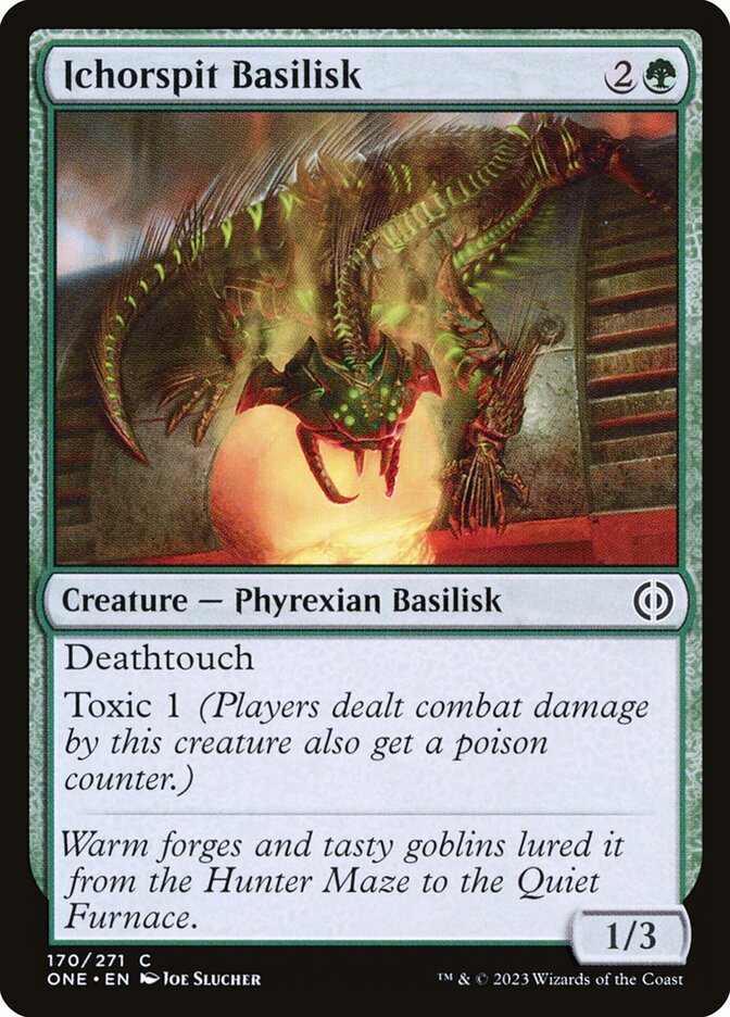 Ichorspit Basilisk - Phyrexia: All Will Be One 170