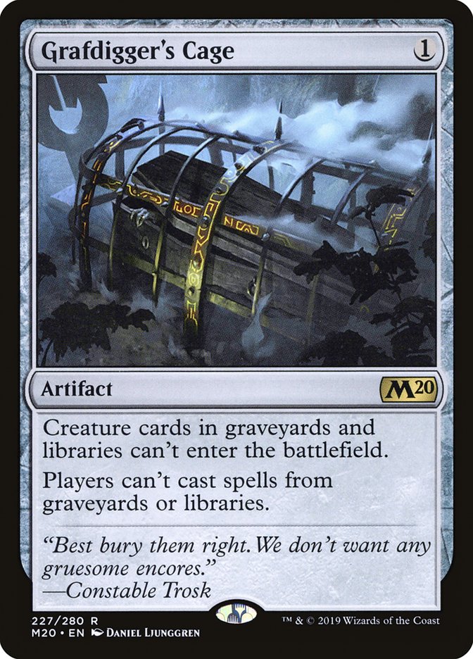 Grafdigger's Cage - Core Set 2020 227