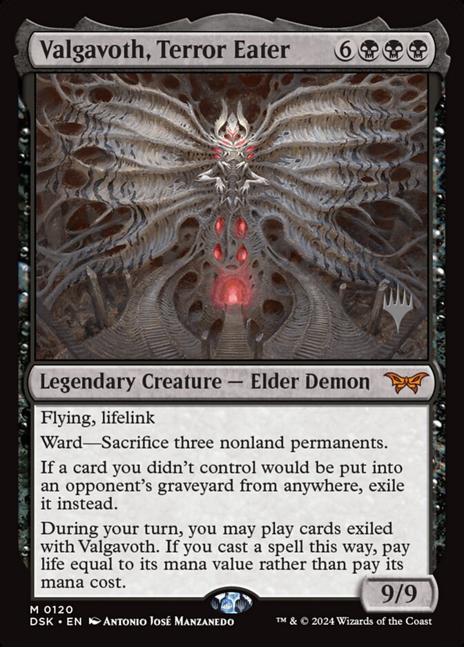 Valgavoth, Terror Eater - Duskmourn: House of Horror Promos 120p