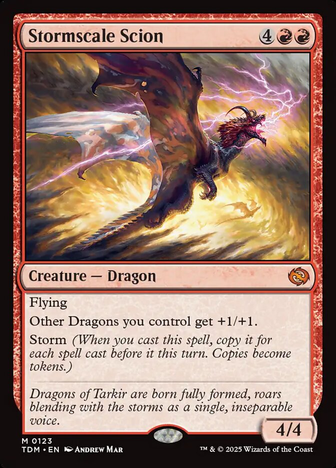 Stormscale Scion - TDM 123 (Foil)