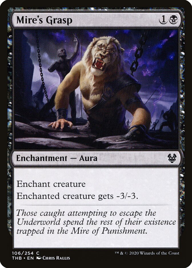 Mire's Grasp - Theros Beyond Death 106 (Foil)