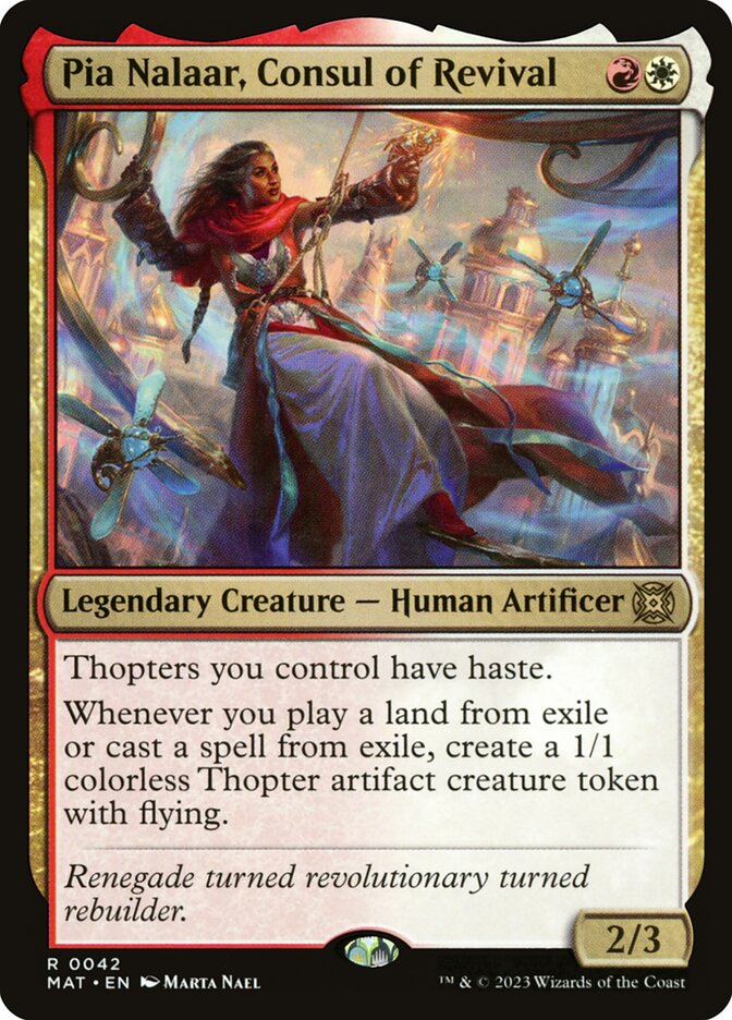 Pia Nalaar, Consul of Revival - MAT 42