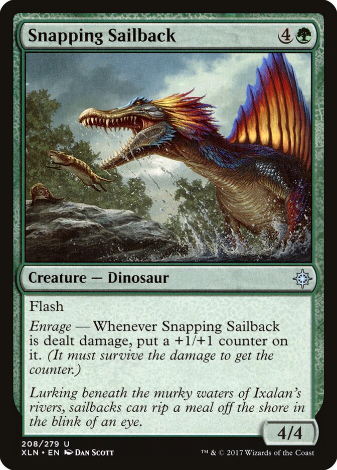 Snapping Sailback - Ixalan 208