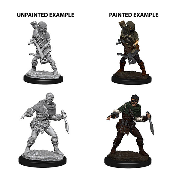 Wizkids Deep Cuts Miniatures: Unpainted Minis - Bandits