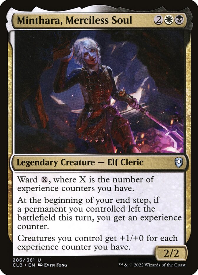 Minthara, Merciless Soul - CLB 286 (Foil)
