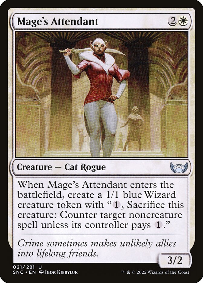 Mage's Attendant - Streets of New Capenna 21