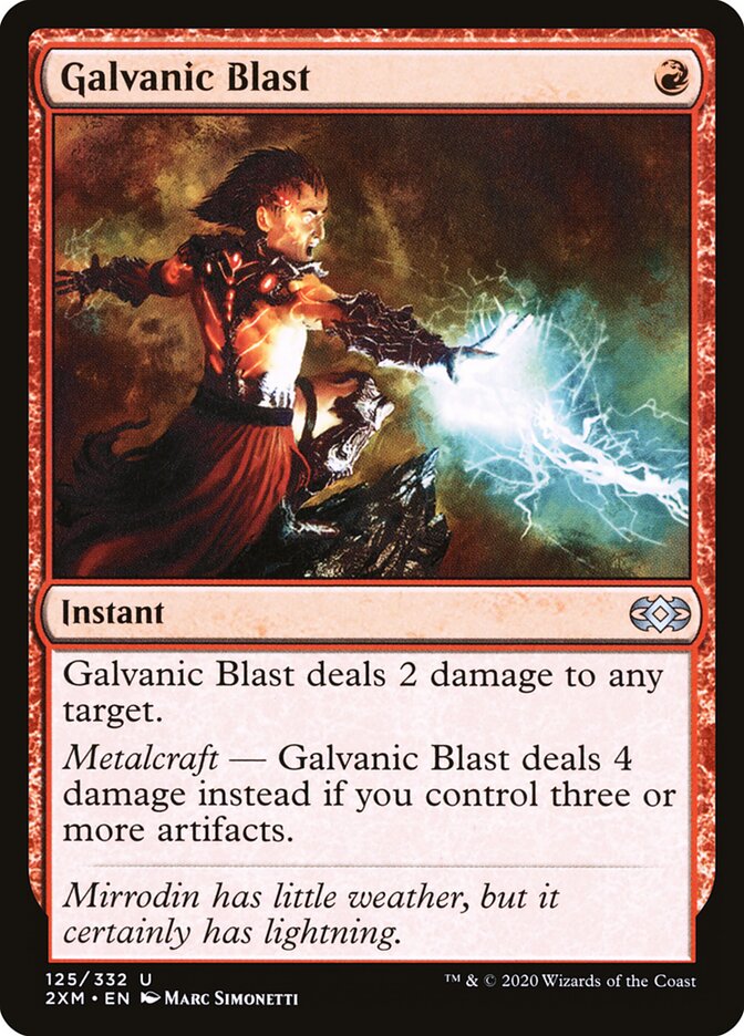 Galvanic Blast - Double Masters 125 (Foil)