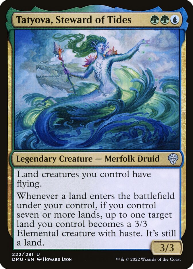 Tatyova, Steward of Tides - Dominaria United 222 (Foil)