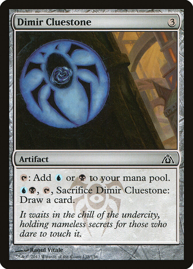 Dimir Cluestone - Dragon's Maze 138