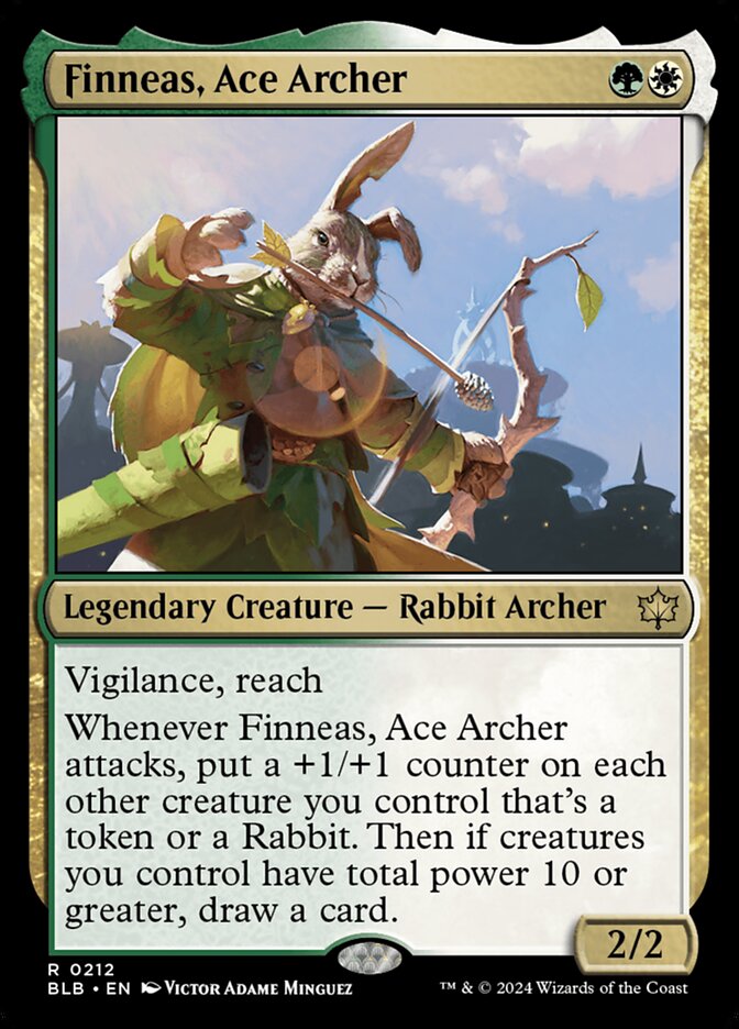 Finneas, Ace Archer - Bloomburrow 212