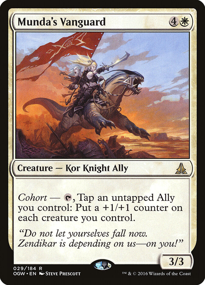 Munda's Vanguard - Oath of the Gatewatch 29 (Foil)