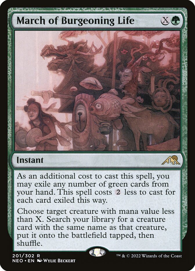 March of Burgeoning Life - NEO 201