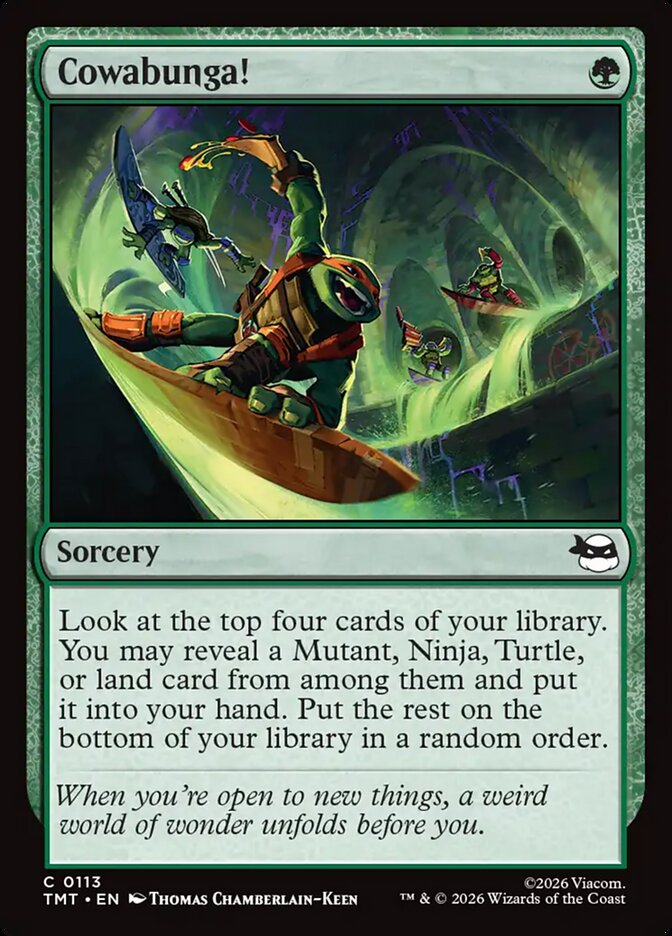 Cowabunga! - Teenage Mutant Ninja Turtles 113