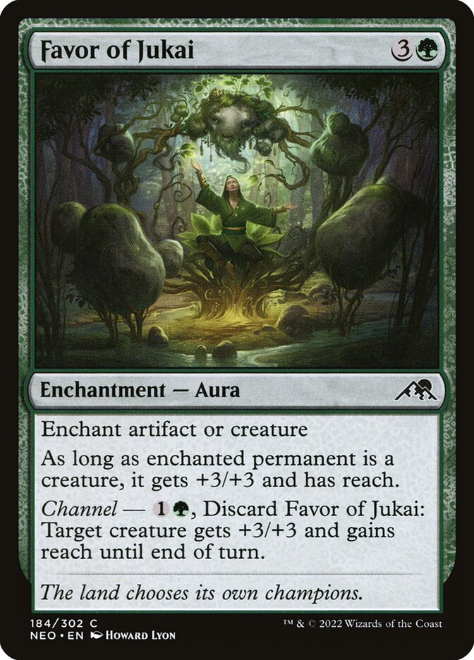 Favor of Jukai - NEO 184 (Foil)
