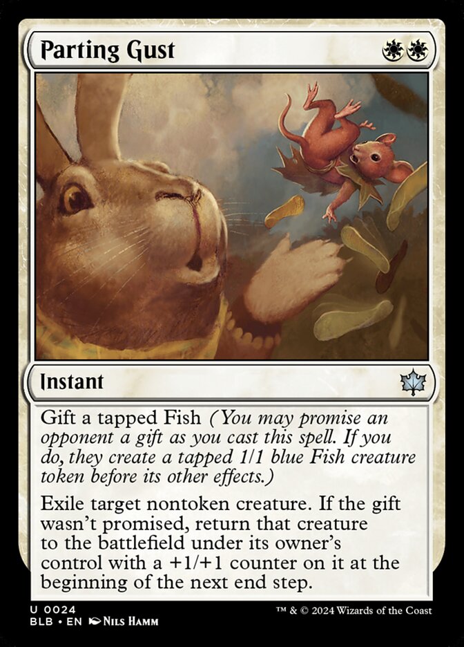 Parting Gust - Bloomburrow 24 (Foil)