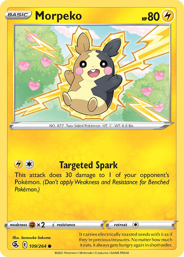 Morpeko (109) - Fusion Strike 109/264 - Near Mint