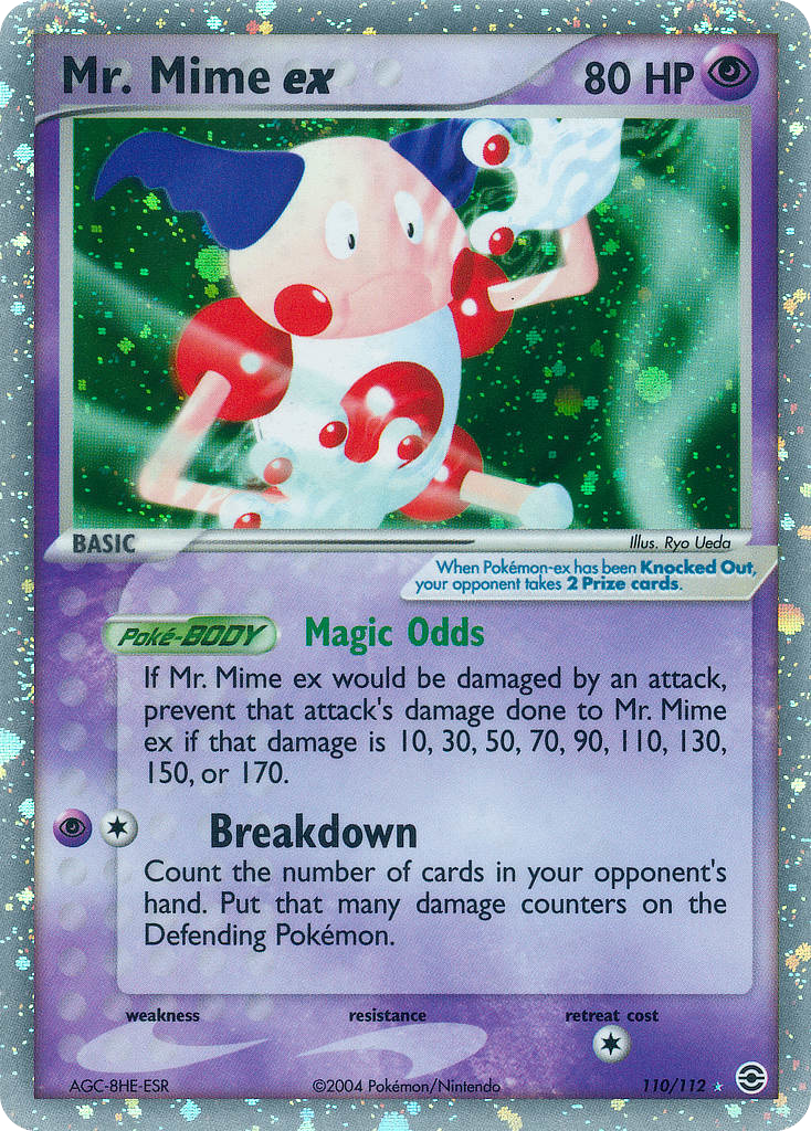 Mr. Mime ex (110) - EX FireRed & LeafGreen 110 (Foil) - Lightly Played