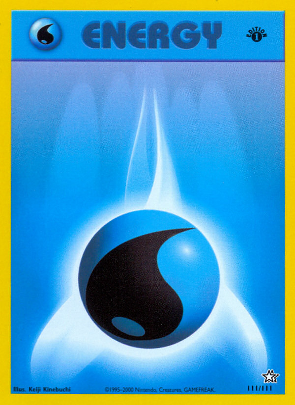 Water Energy - Neo Genesis 111 - Near Mint