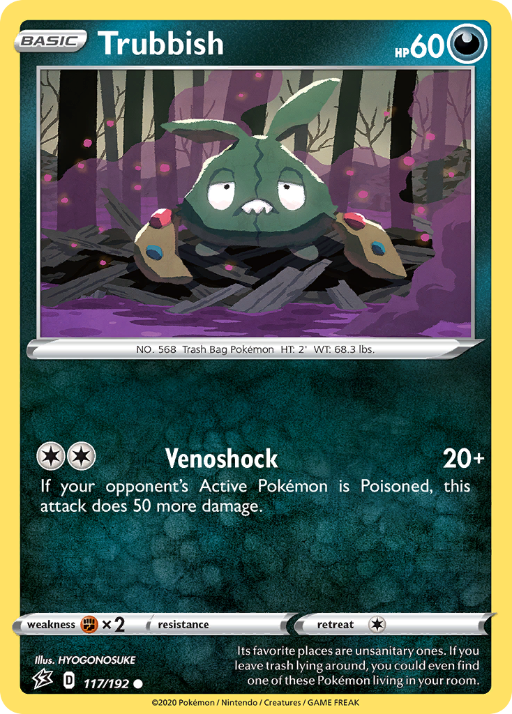 Trubbish - Rebel Clash 117/192 (Foil) - Near Mint