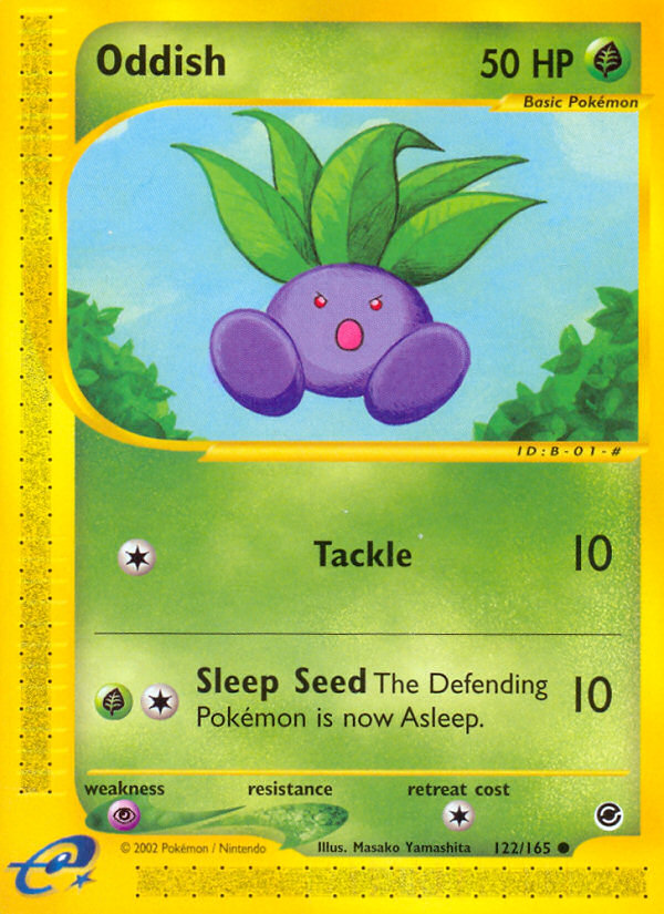 Oddish - Expedition 122/165 - Lightly Played