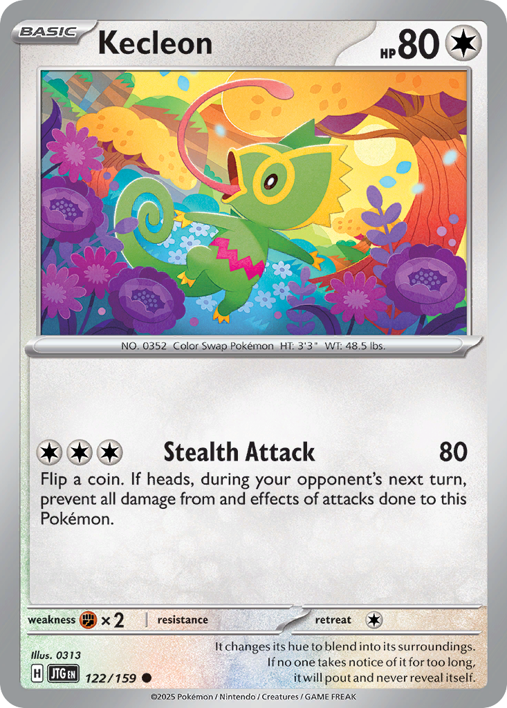 Kecleon - Journey Together 122/159 (Foil) - Near Mint