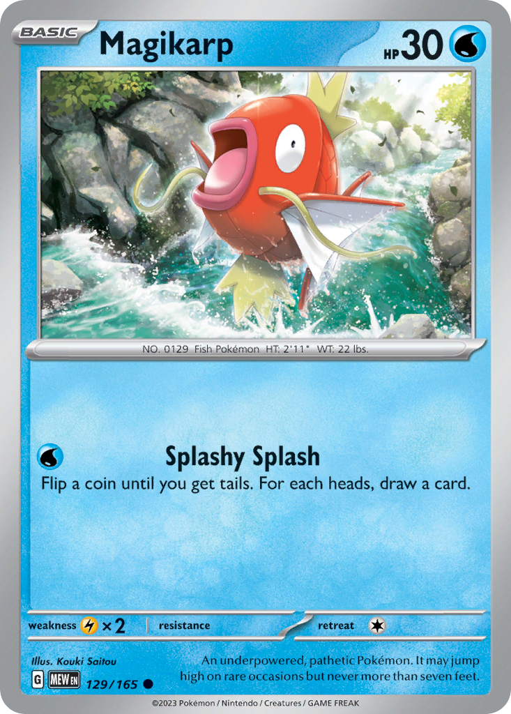 Magikarp - SV: 151 129/165 (Foil) - Near Mint