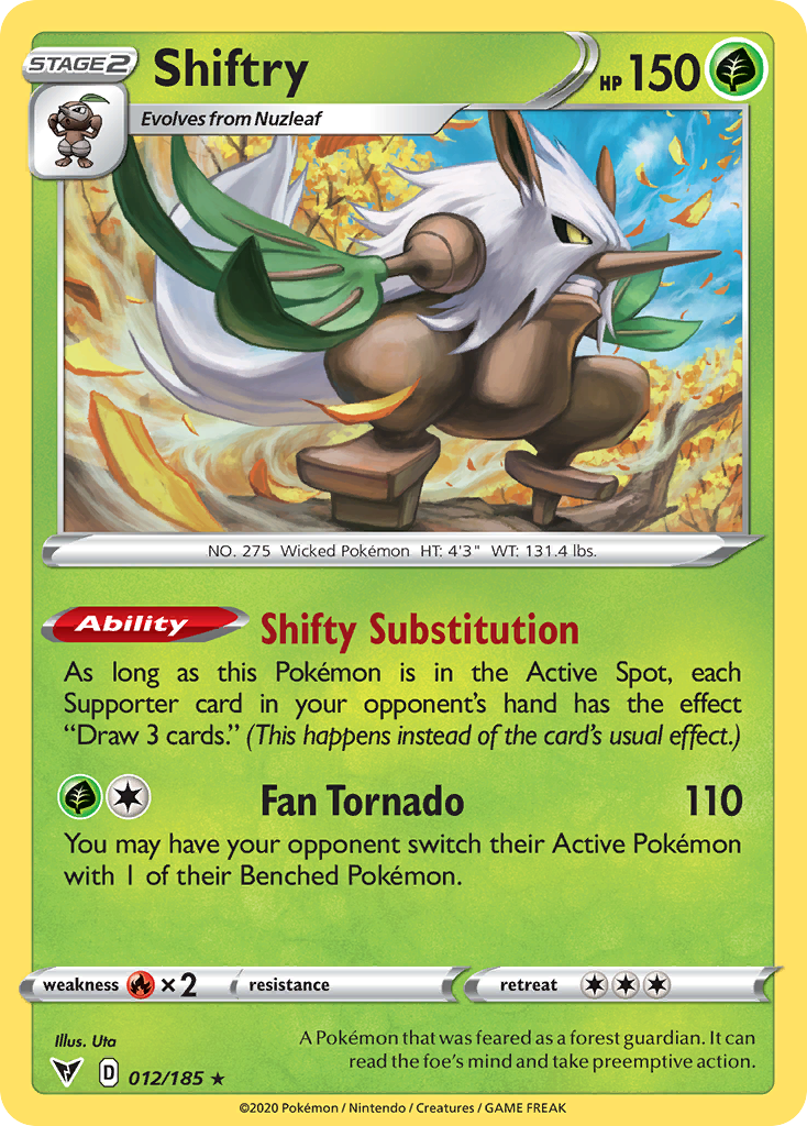 Shiftry - Vivid Voltage 012/185
