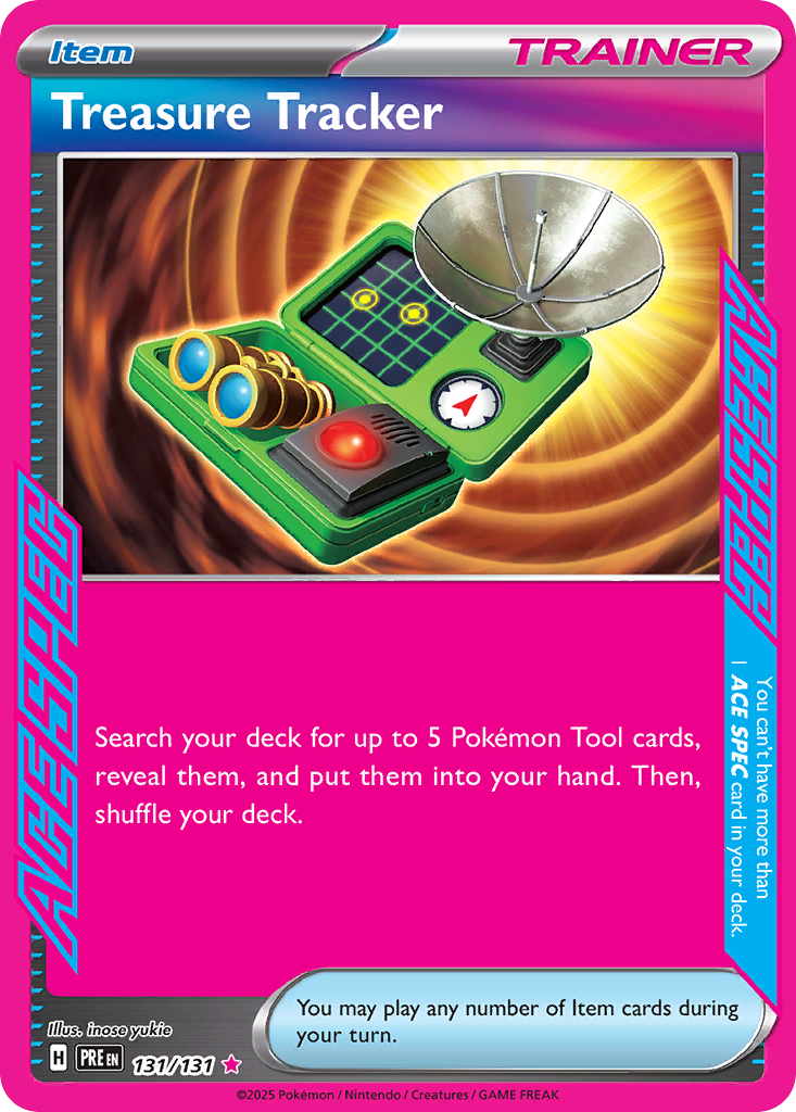Treasure Tracker - Prismatic Evolutions 131/131 (Foil) - Near Mint