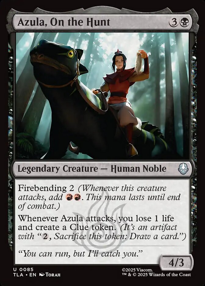 Azula, On the Hunt - Avatar: The Last Airbender 85 (Foil)