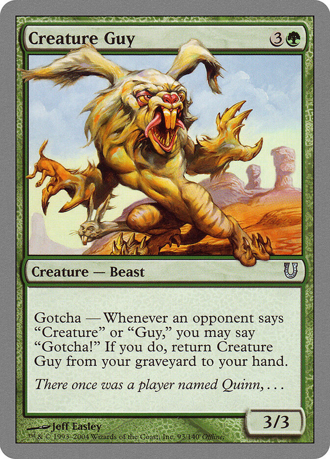 Creature Guy - Unhinged 93