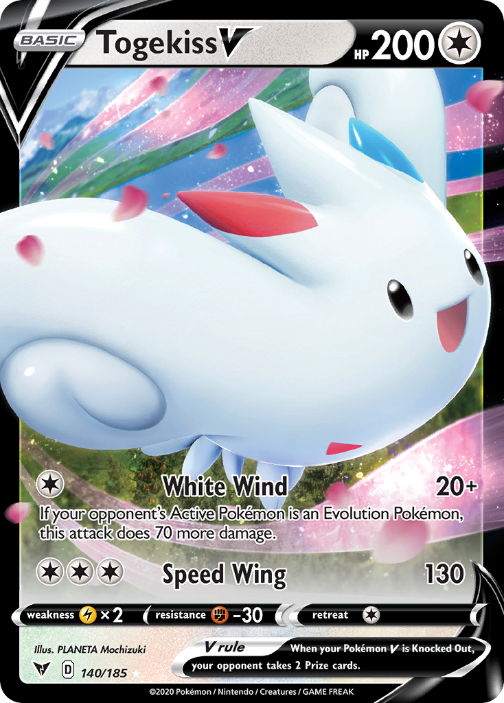 Togekiss V - Vivid Voltage 140/185 (Foil) - Near Mint
