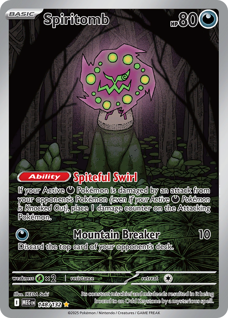 Spiritomb - Mega Evolution 148/132 (Foil) - Near Mint