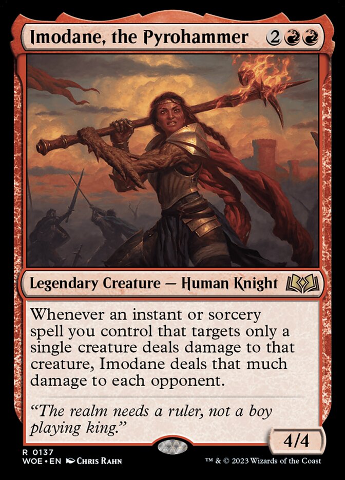Imodane, the Pyrohammer - Wilds of Eldraine 137