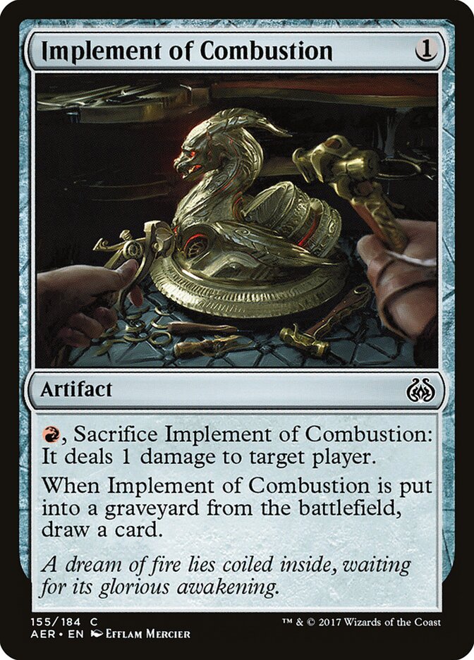 Implement of Combustion - Aether Revolt 155